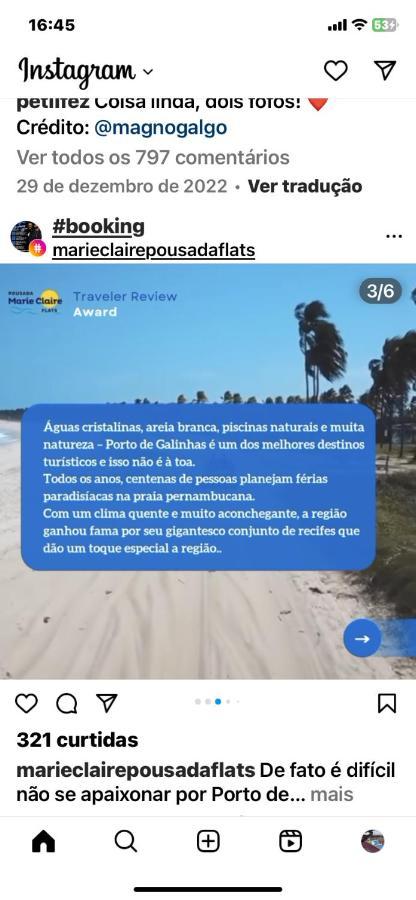 Flat Oka Beach Residence Luxo Porto de Galinhas Exterior photo